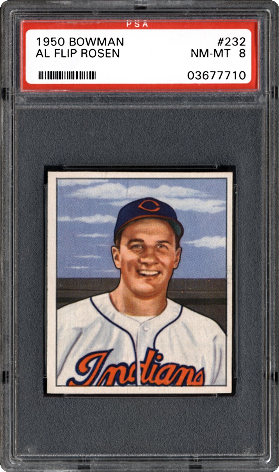 1950 Bowman Al Flip Rosen 