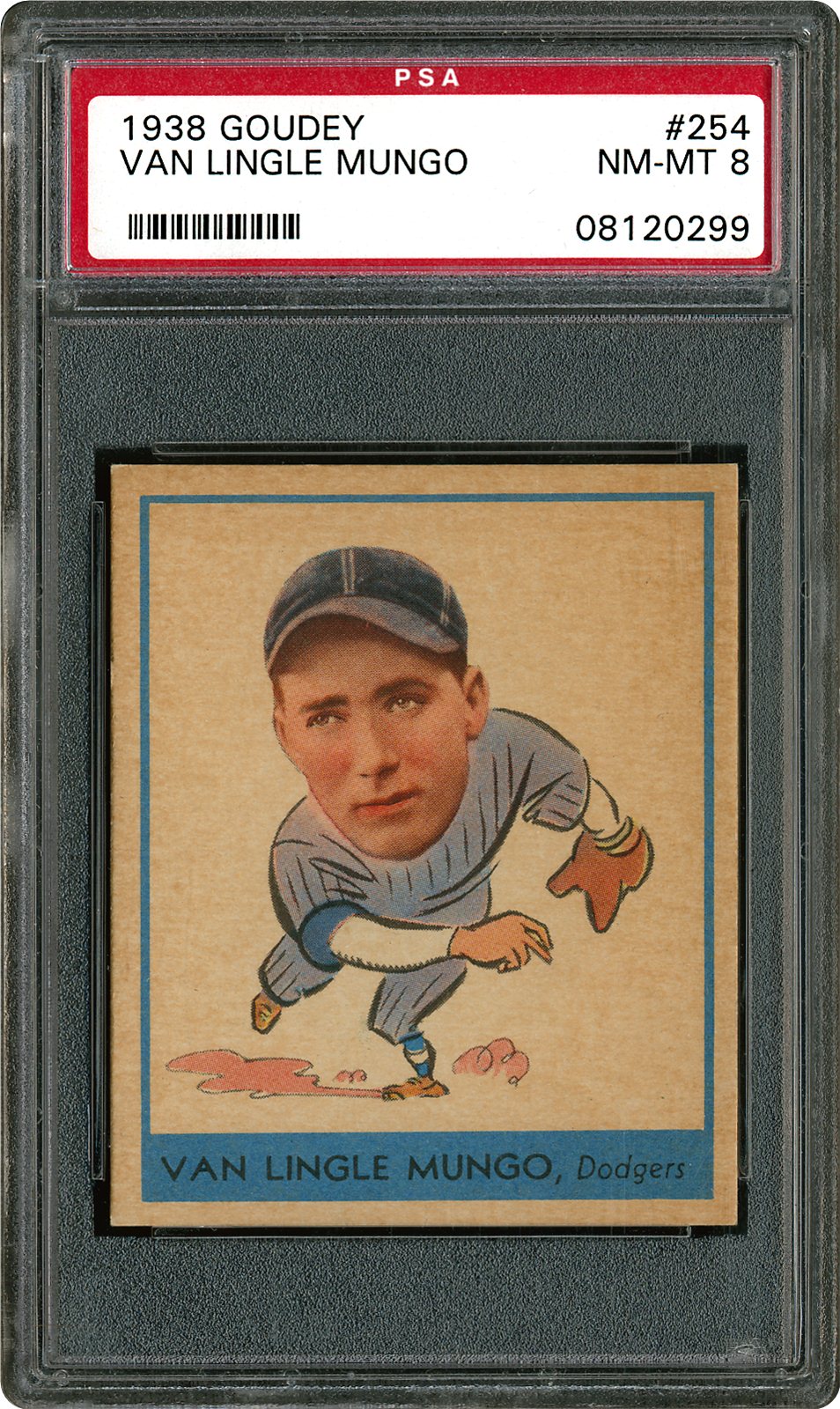 1938 Goudey Van Lingle Mungo PSA CardFacts™