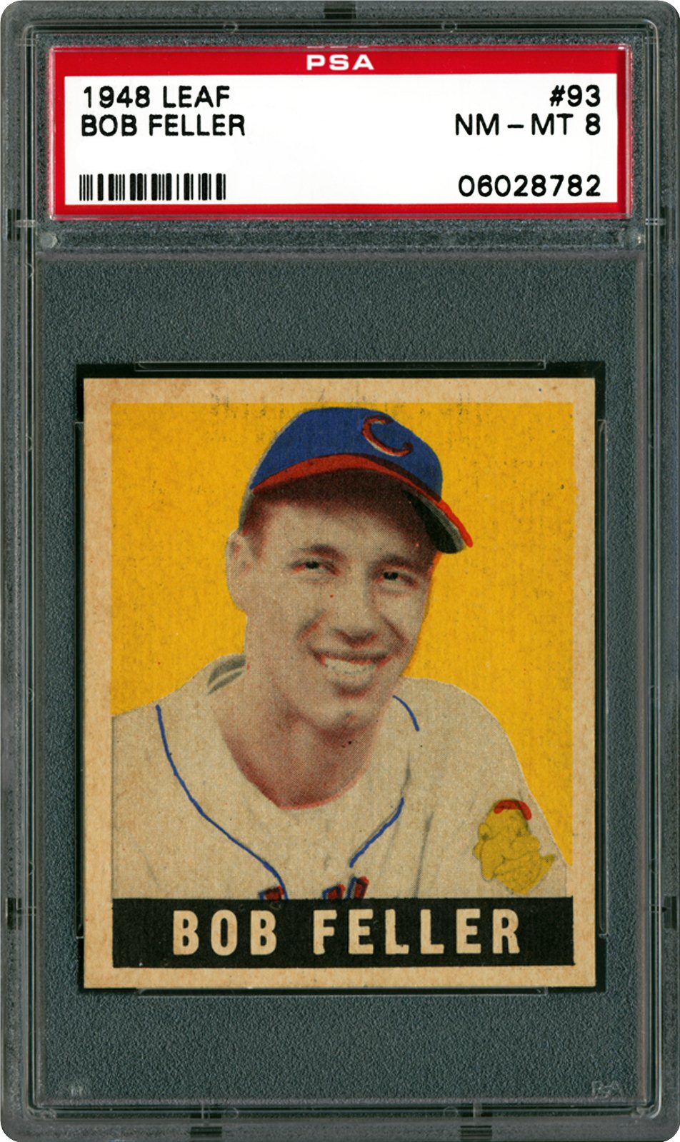 1948 Leaf 93 Bob Feller Baseball Cards