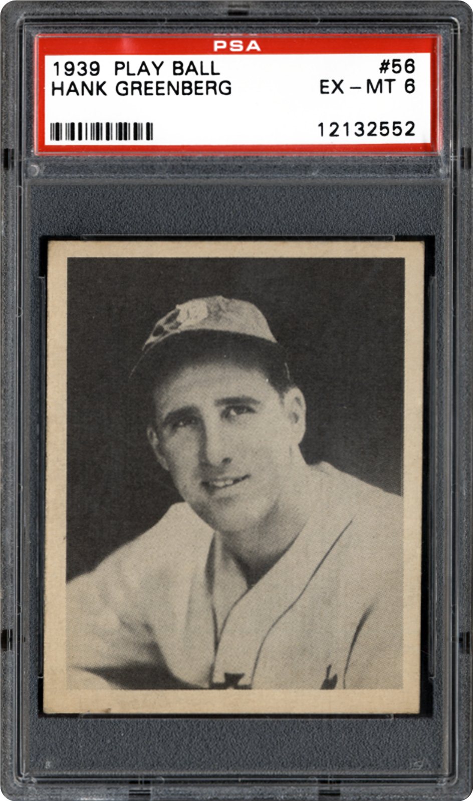 1939 Play Ball Hank Greenberg PSA CardFacts™