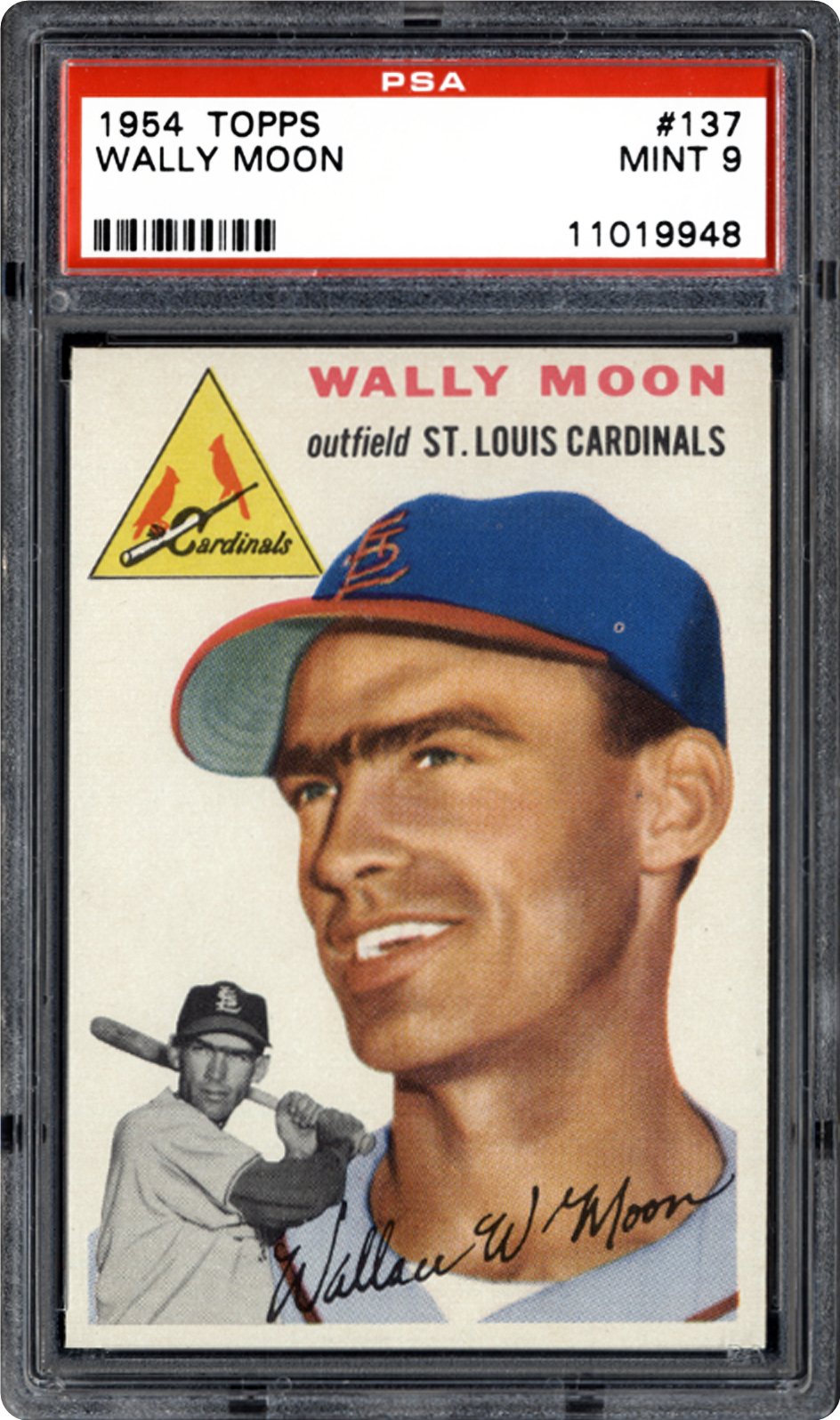 <b>Wally Moon</b> - 1954 Topps - 23202_944x1596