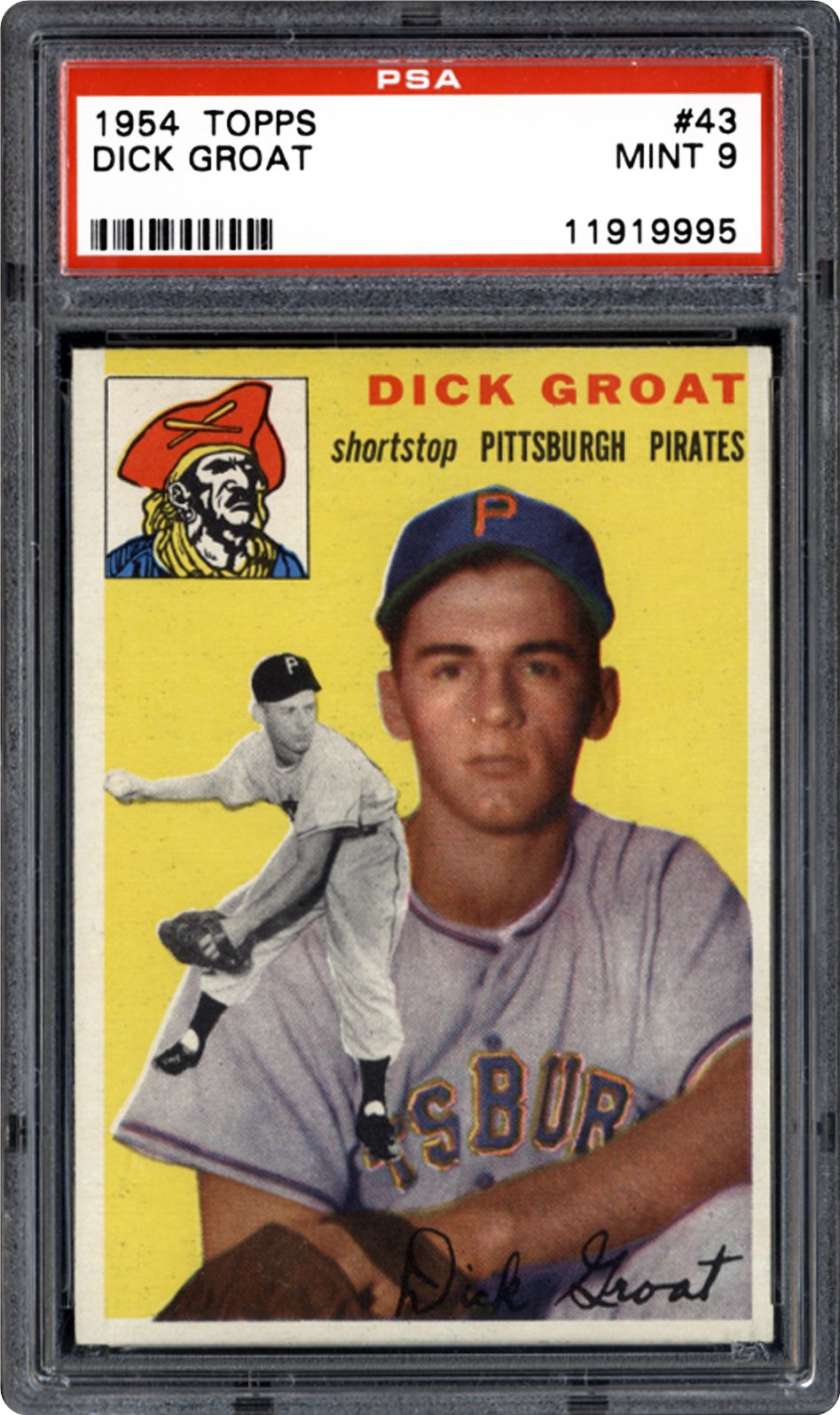 1954 Topps Dick Groat PSA CardFacts™