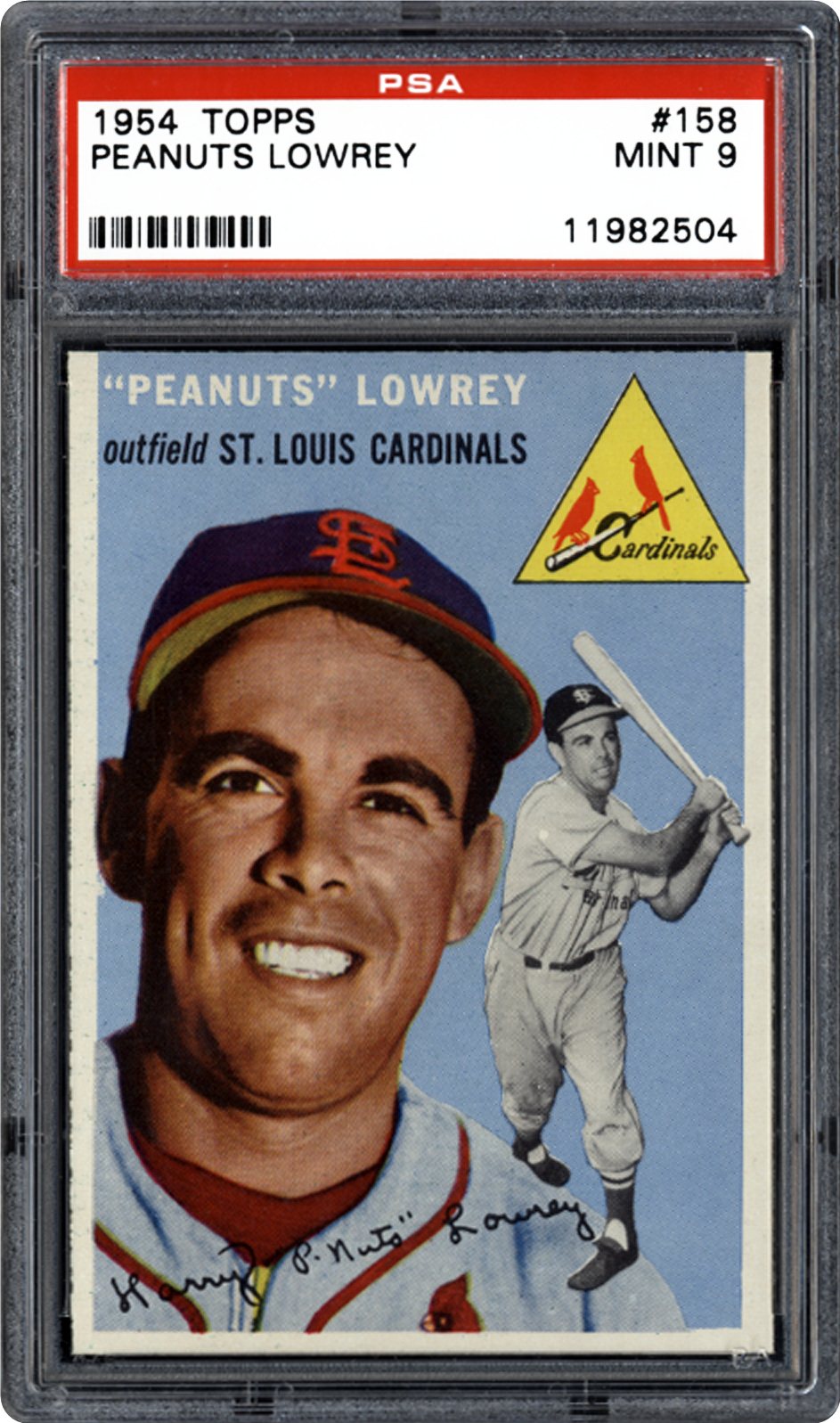 1954 Topps Peanuts Lowrey PSA CardFacts™