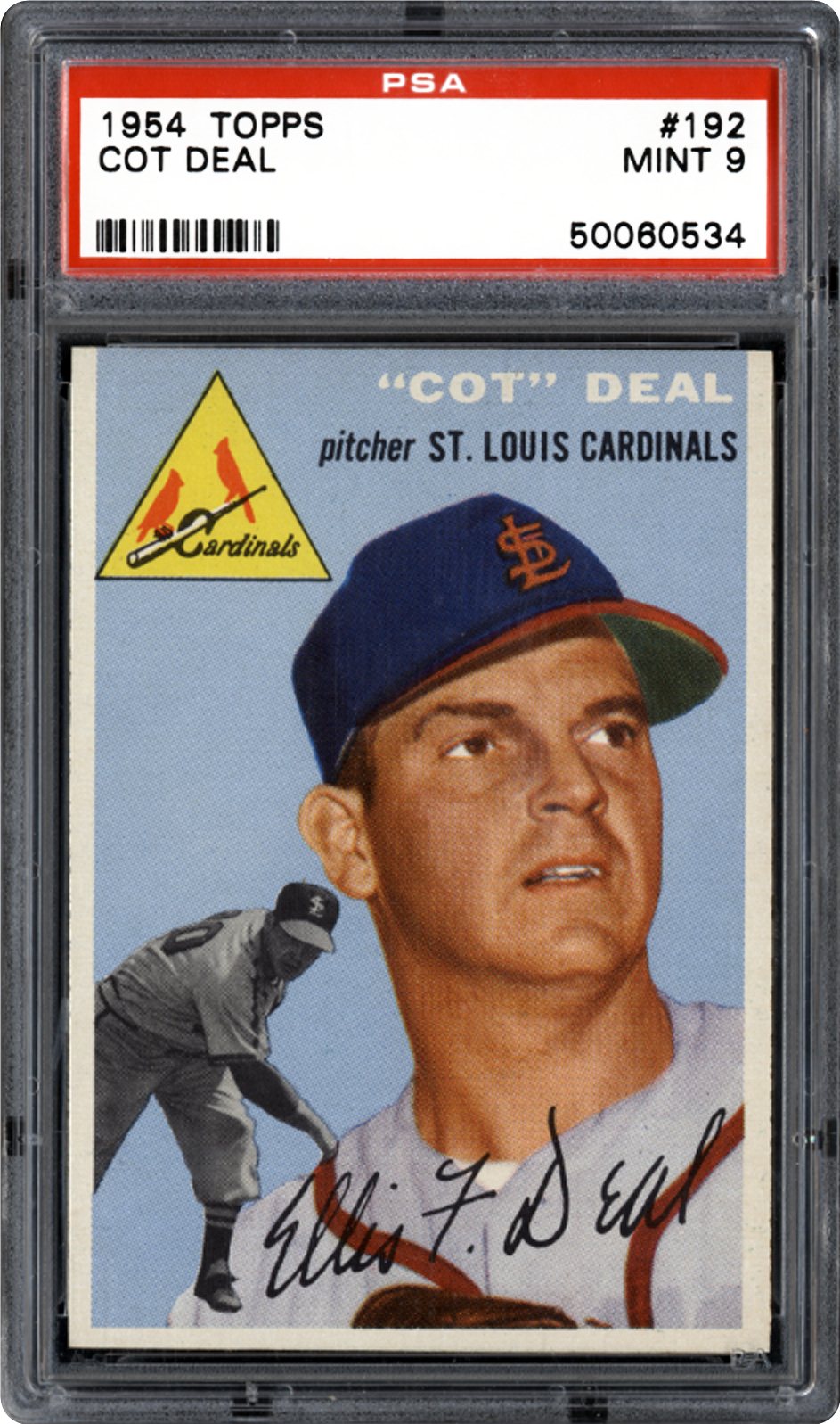 1954 Topps Cot Deal | PSA CardFacts™