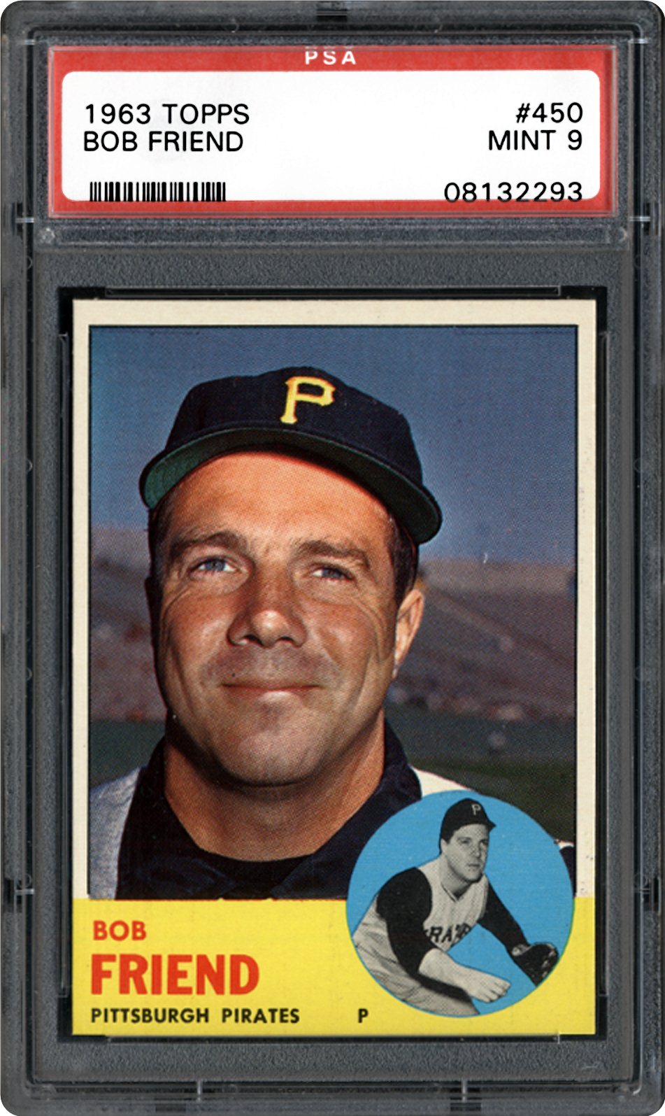 1963 Topps Bob Friend 