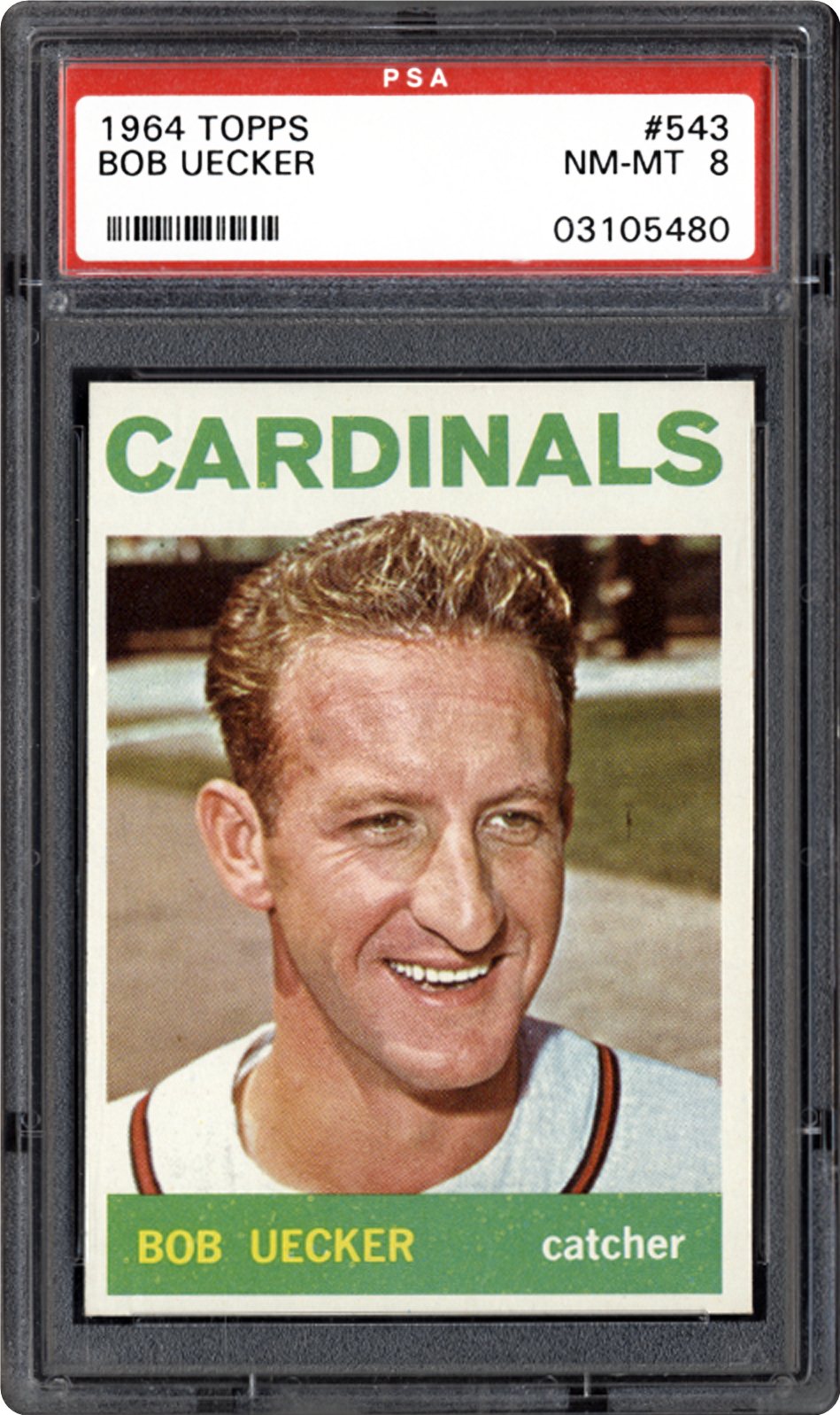 1964 Topps Bob Uecker PSA CardFacts™
