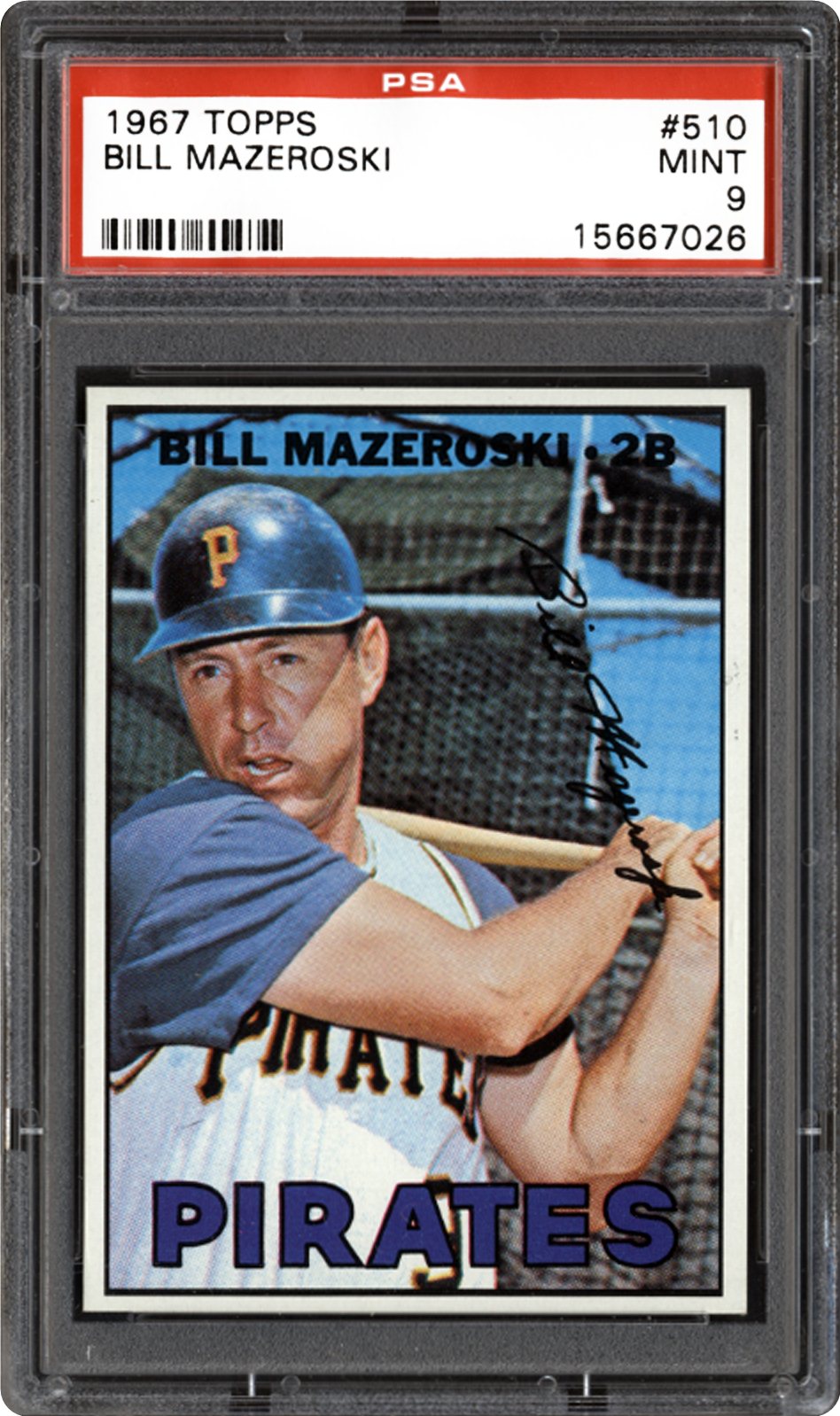 Topps Bill Mazeroski Psa Cardfacts