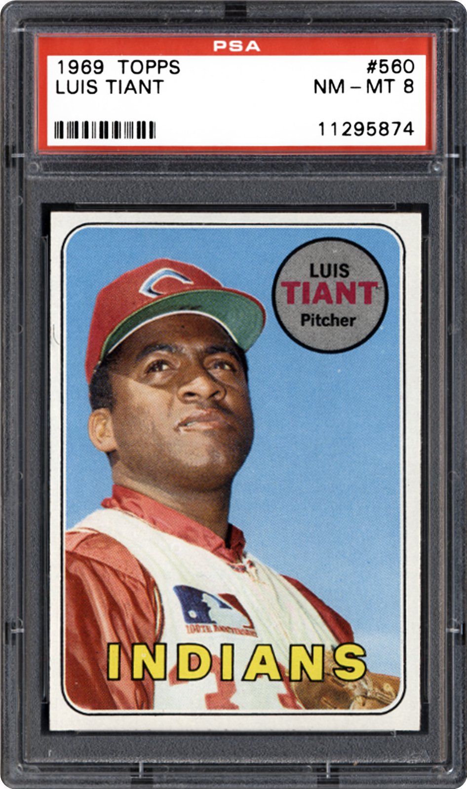 1969 Topps Luis Tiant | PSA CardFacts™