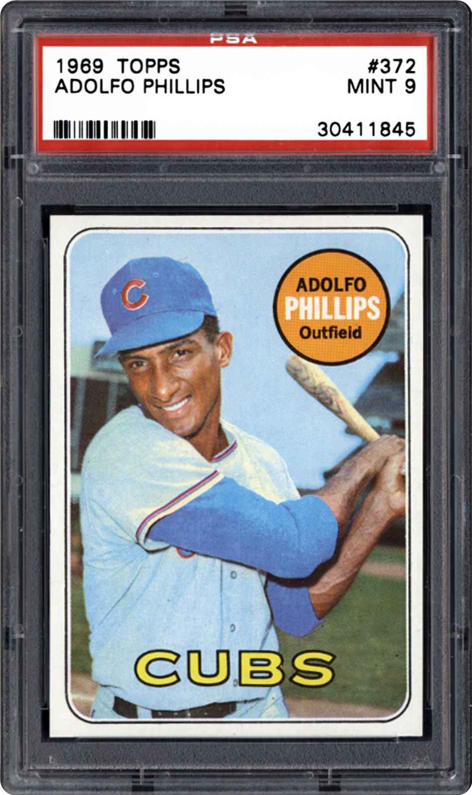 1969 Topps Adolfo Phillips | PSA CardFacts™