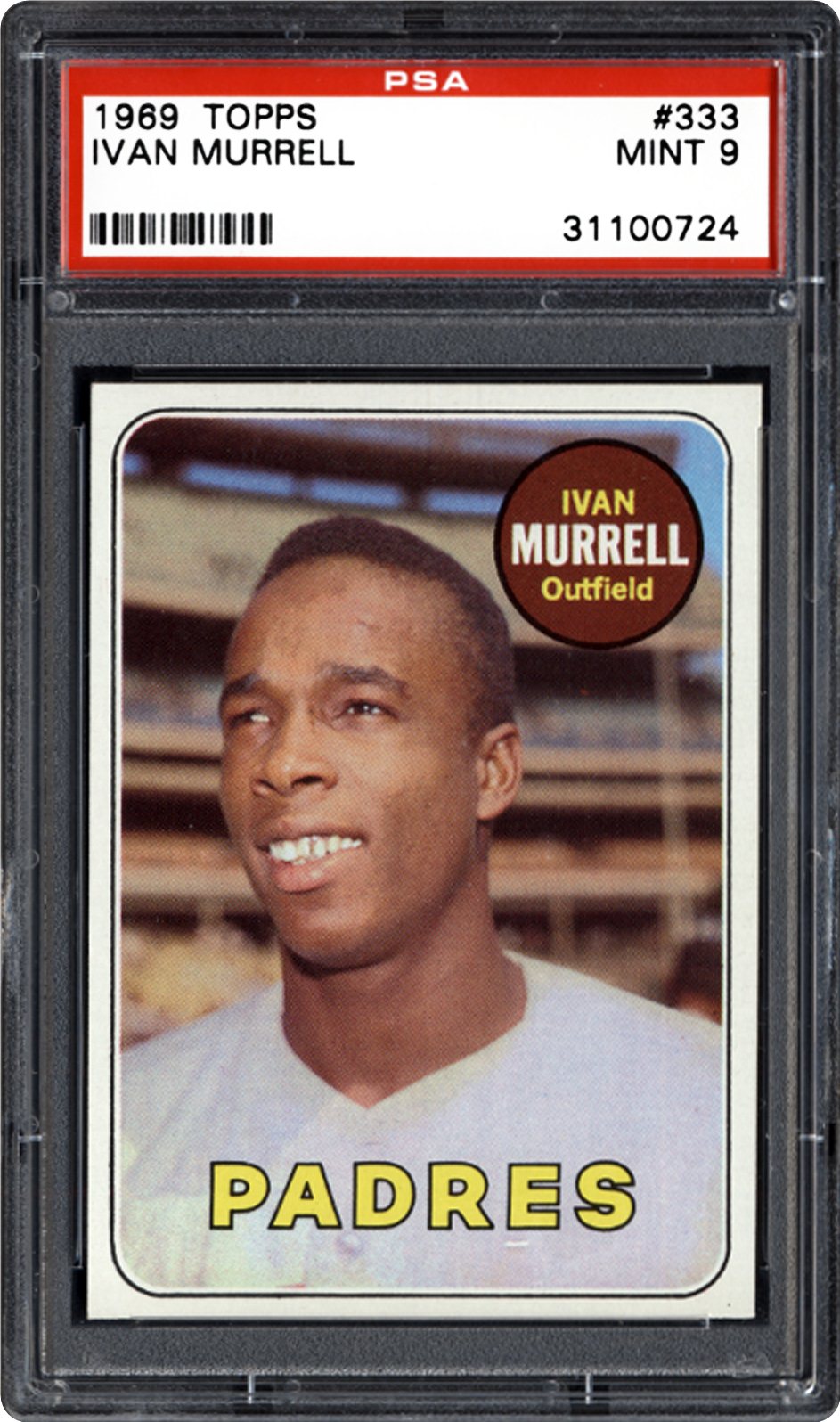1969 Topps Ivan Murrell PSA CardFacts™