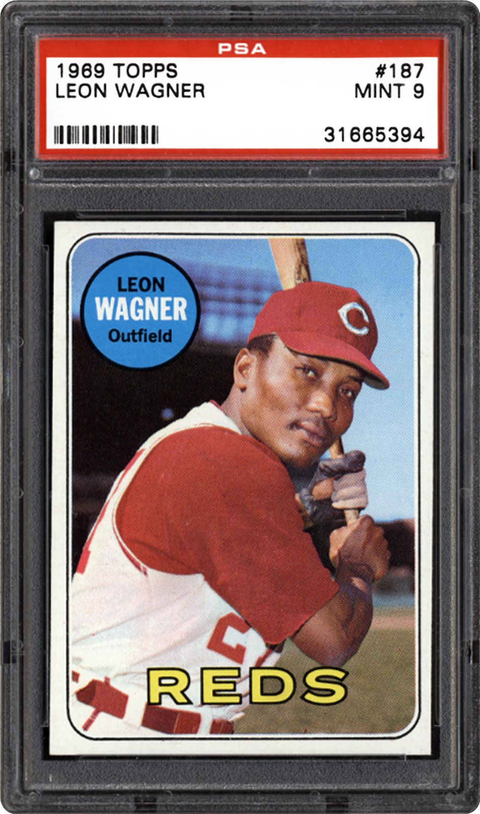1969 Topps Leon Wagner PSA CardFacts™