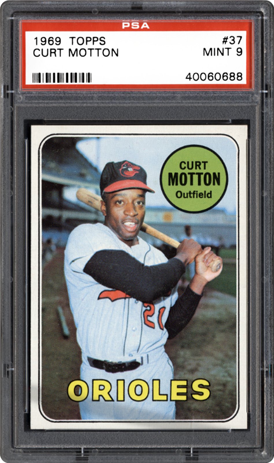 1969 Topps Curt Motton 