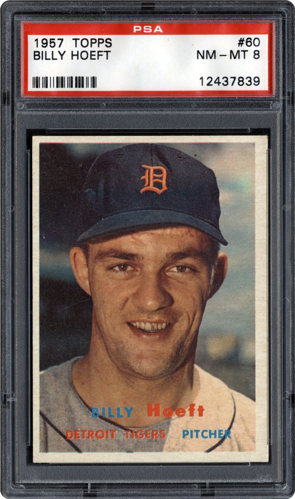 1957 Topps Billy Hoeft 