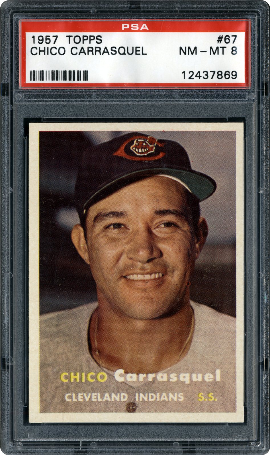 1957 Topps Chico Carrasquel | PSA CardFacts™