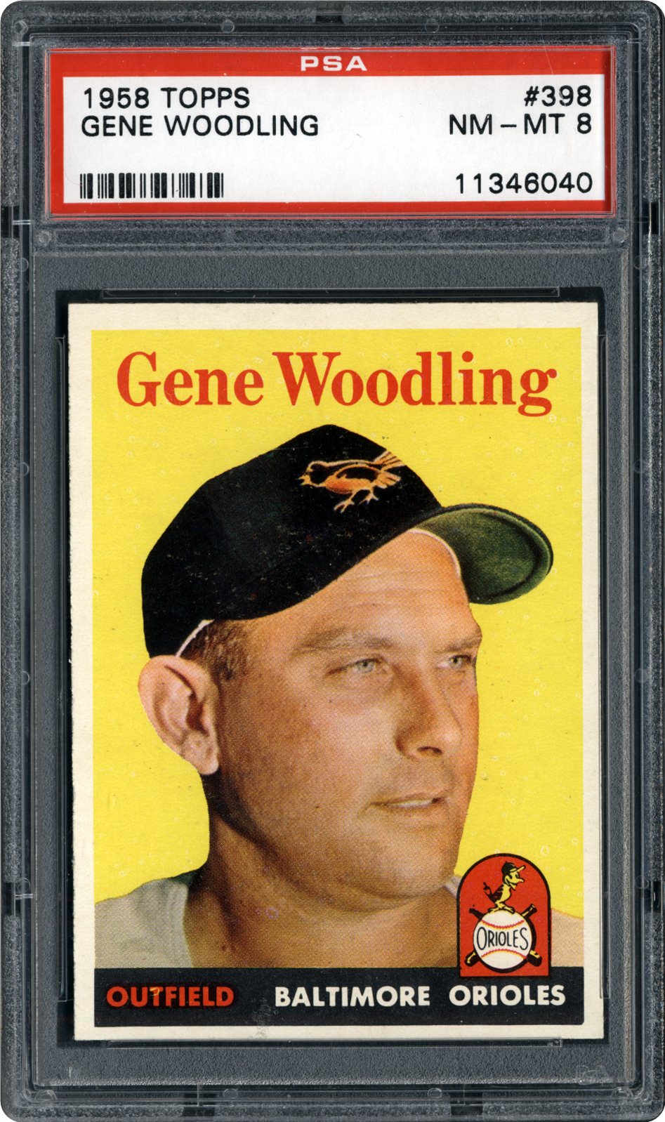 Topps Gene Woodling Psa Cardfacts