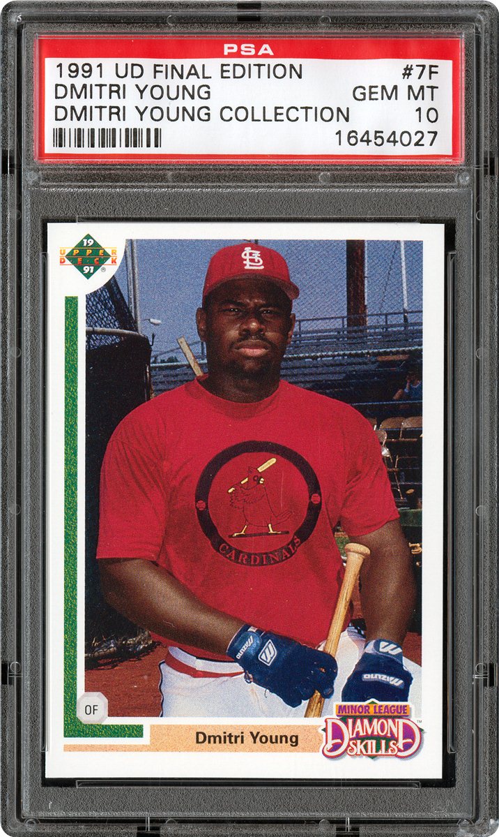 1991 Upper Deck Final Edition Dmitri Young 