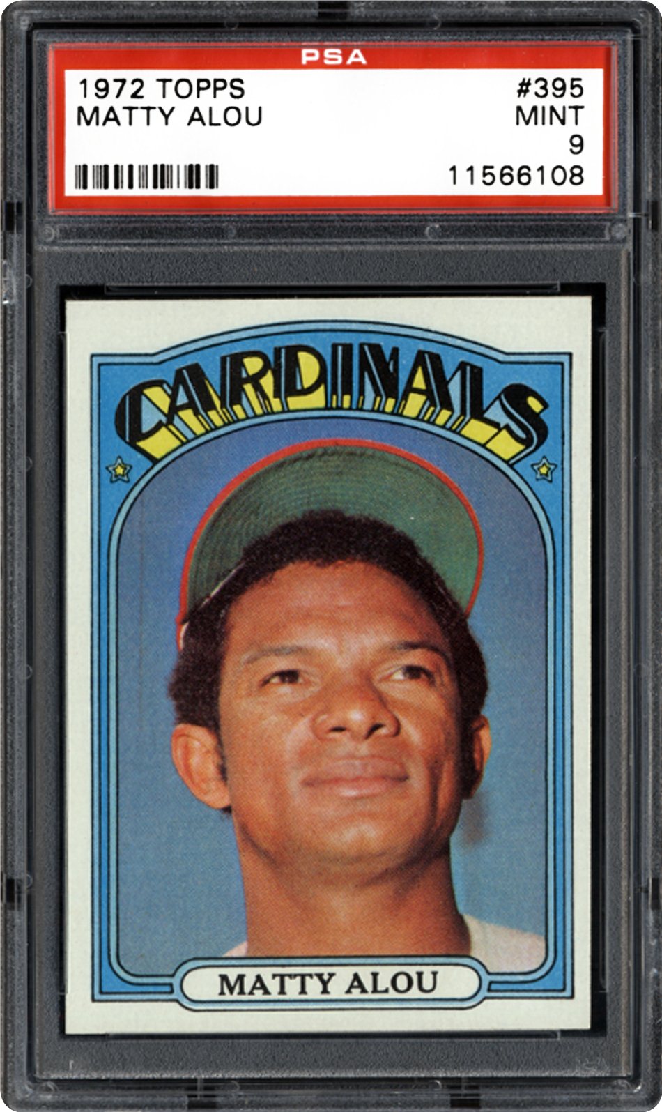 1972 Topps Matty Alou PSA CardFacts™