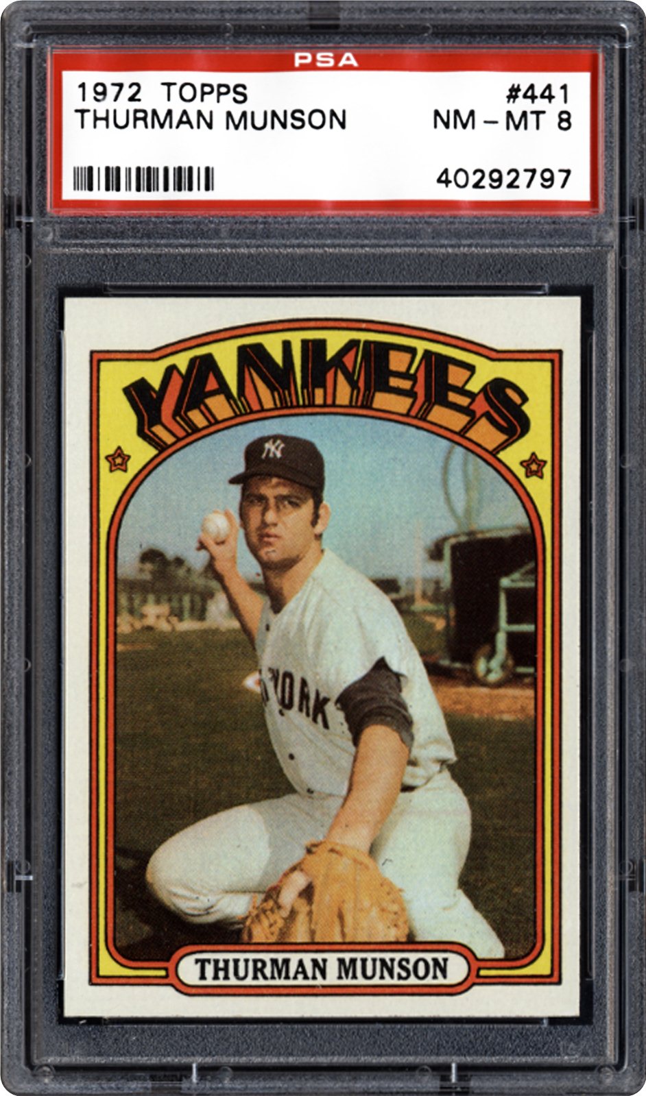 1972 Topps Thurman Munson | PSA CardFacts™