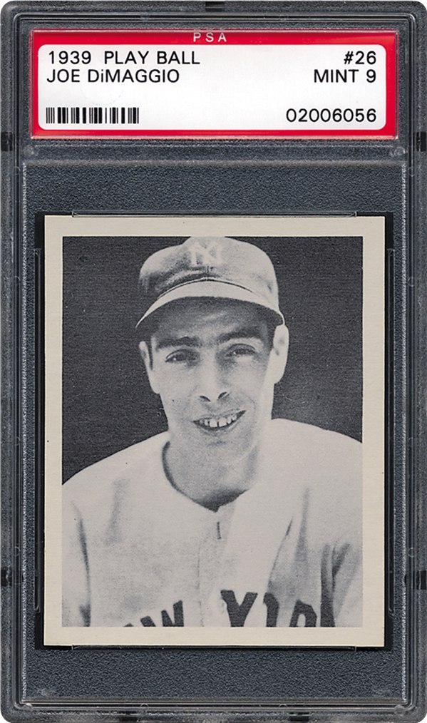 1939 Play Ball Joe DiMaggio PSA CardFacts™