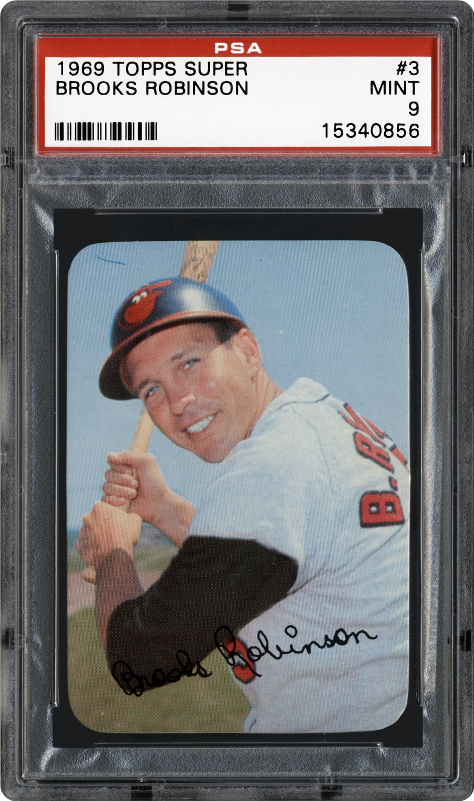 1969 Topps Super Brooks Robinson Psa Cardfacts™ 