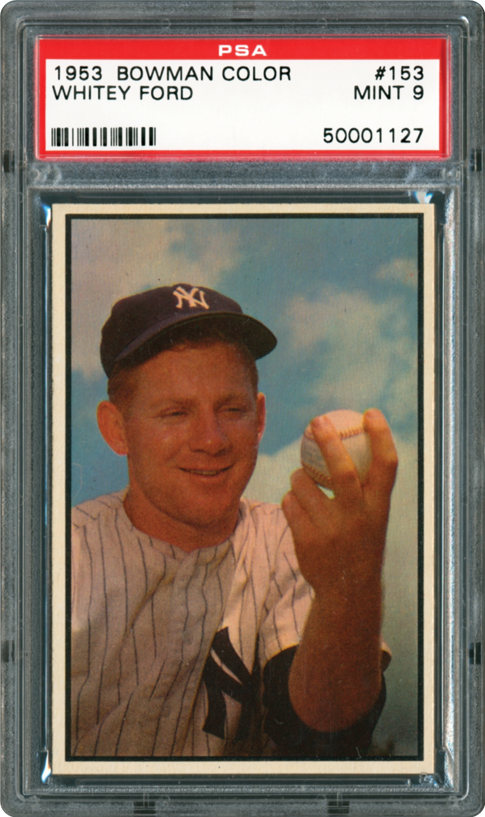 1953 Bowman Color Whitey Ford 