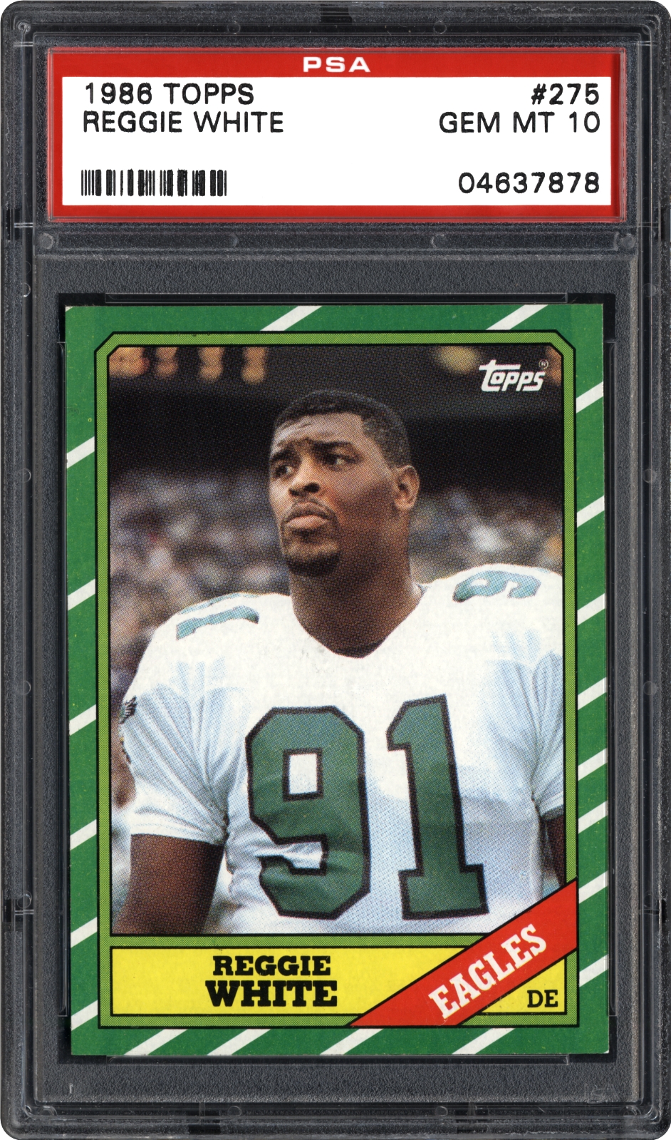 1986 Topps Reggie White 