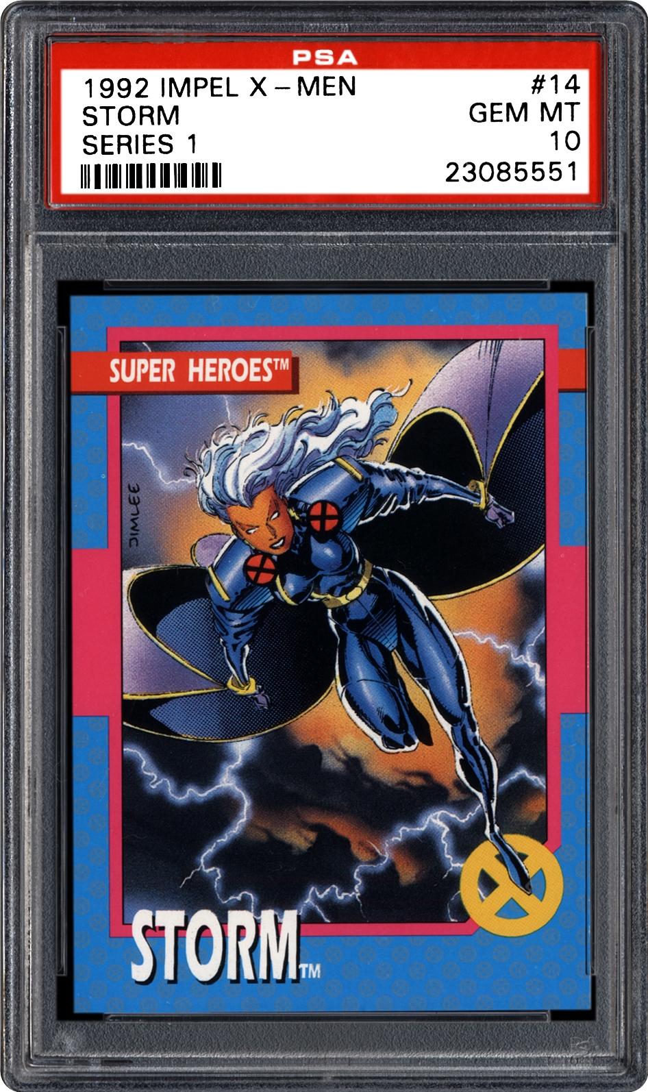1992 Impel XMen Series 1 Storm (Series 1) PSA CardFacts™