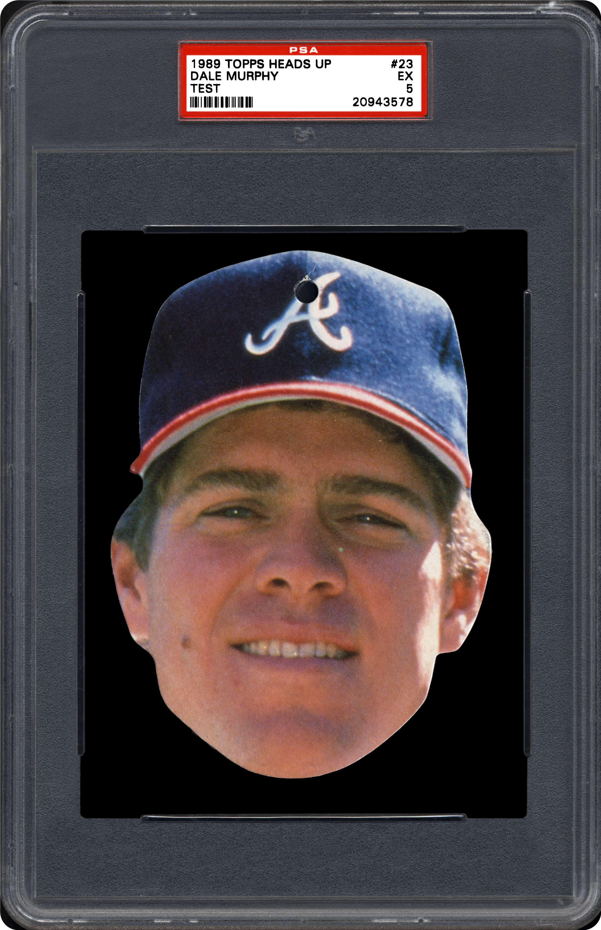 Baseball Cards 1989 Topps Heads Up! Test Issue Images PSA CardFacts™