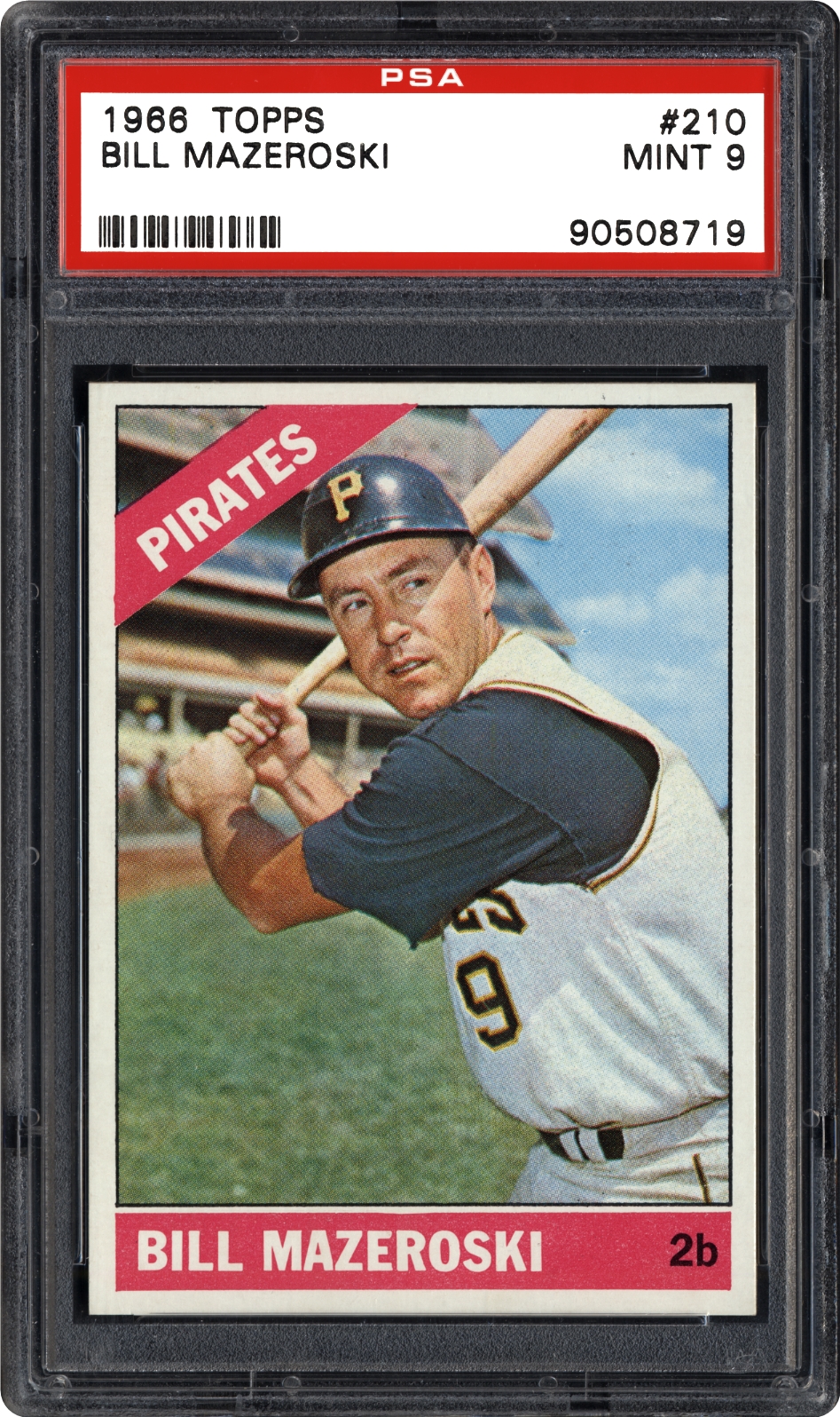 1966 Topps Bill Mazeroski PSA CardFacts™