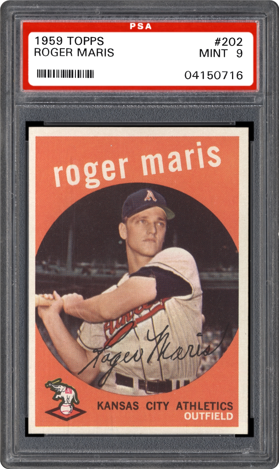 1959 Topps Roger Maris PSA CardFacts™
