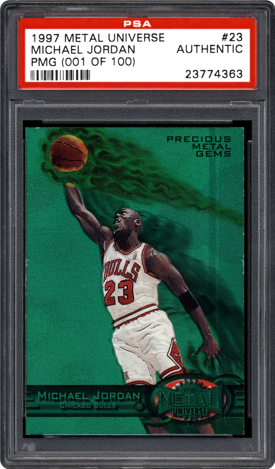 1997-98 UD Michael Jordan Logoman - Fake ?