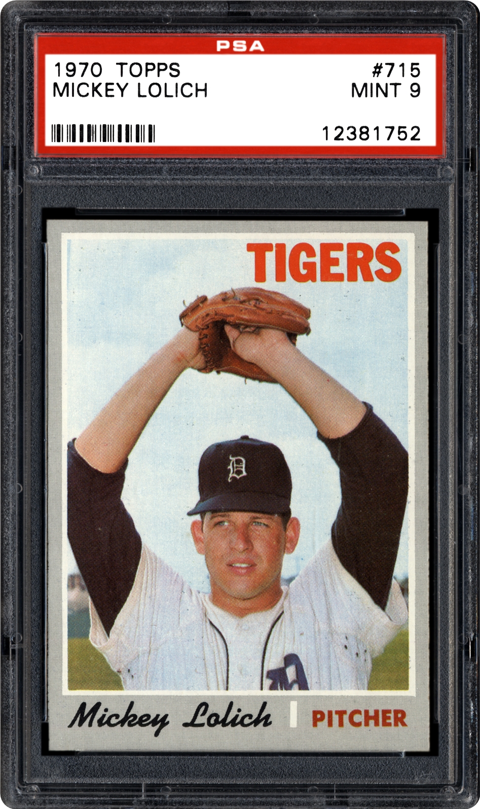 1970 Topps Mickey Lolich PSA CardFacts