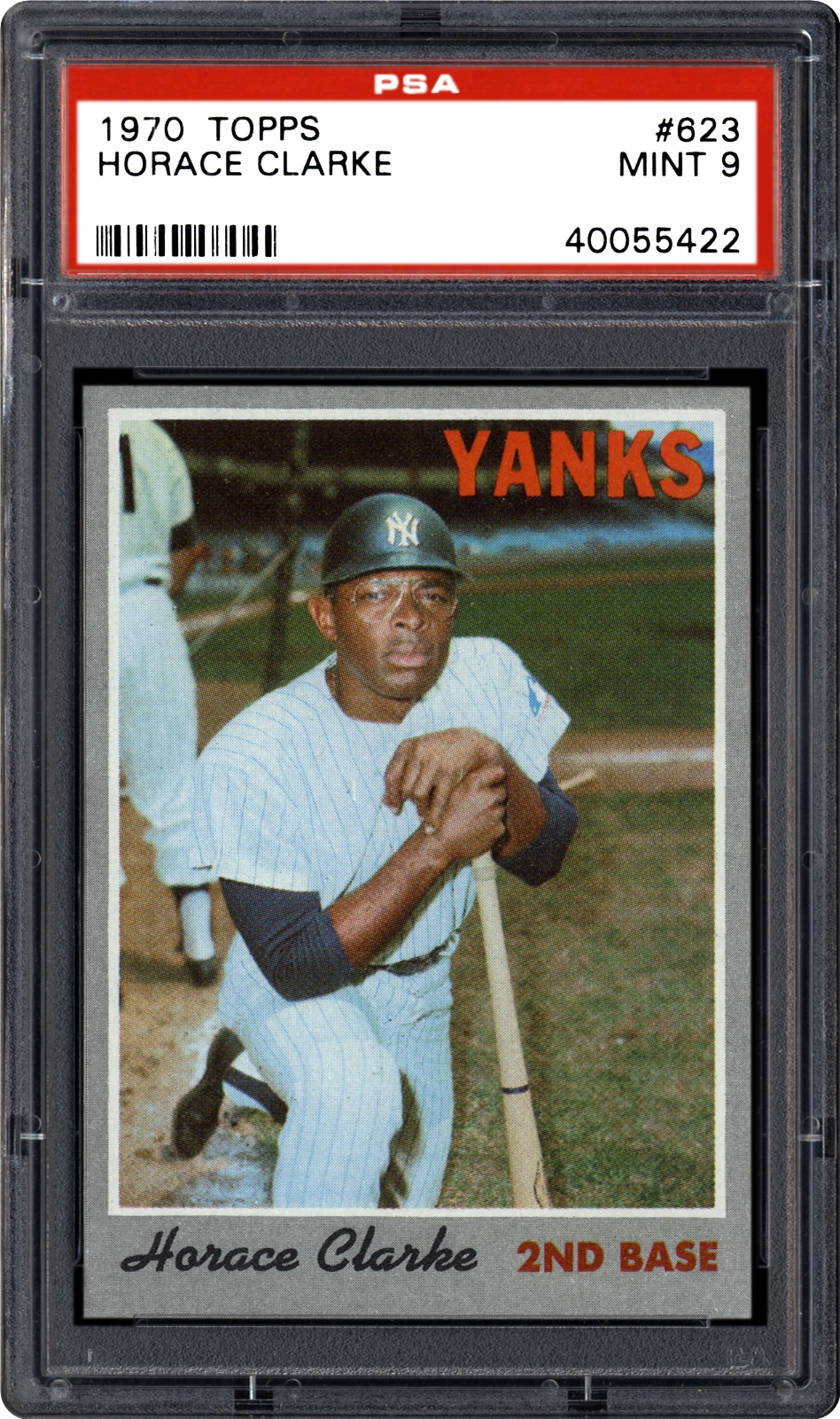 1970 Topps Horace Clarke | PSA CardFacts™