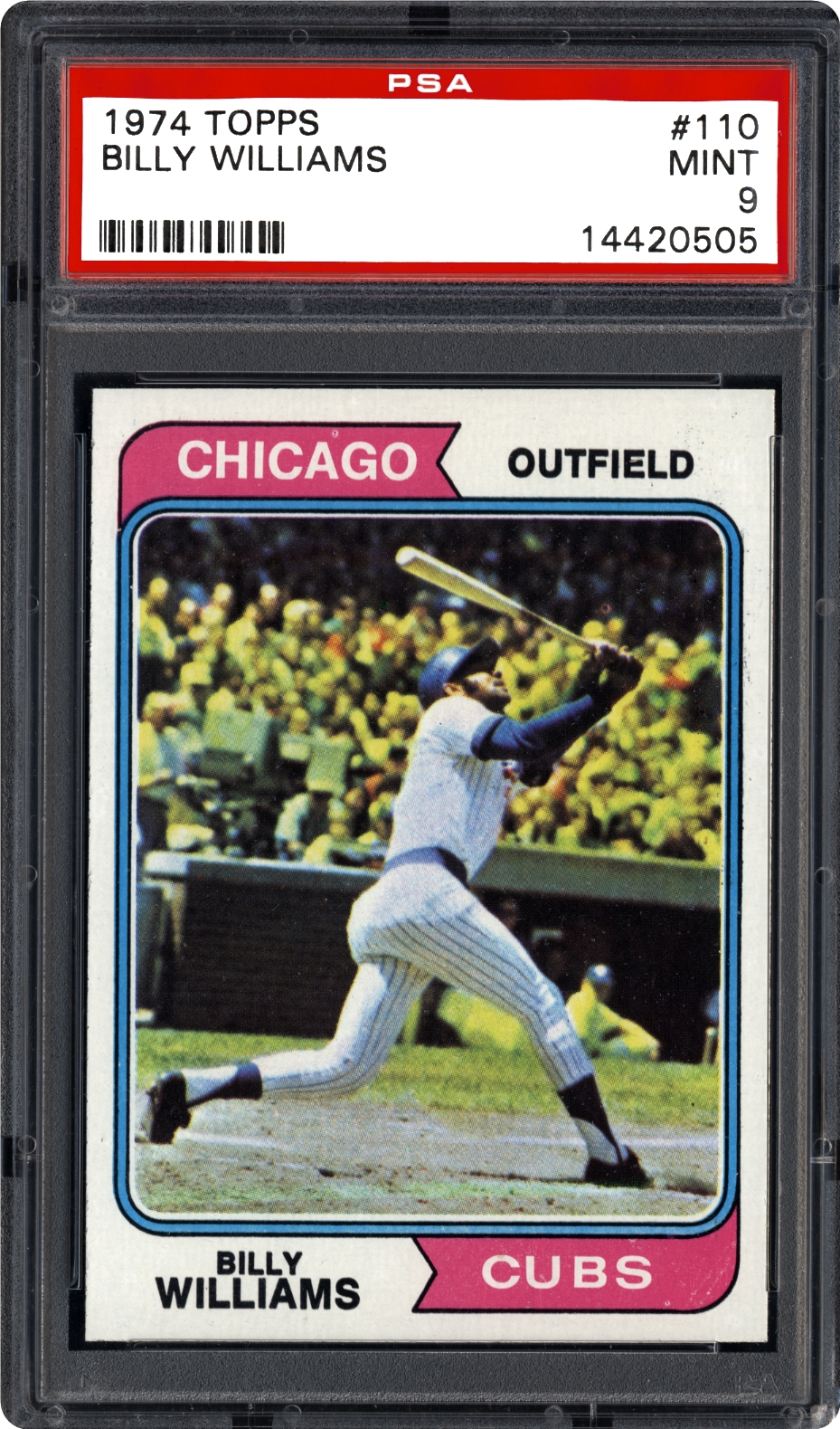 1974 Topps Billy Williams | PSA CardFacts™