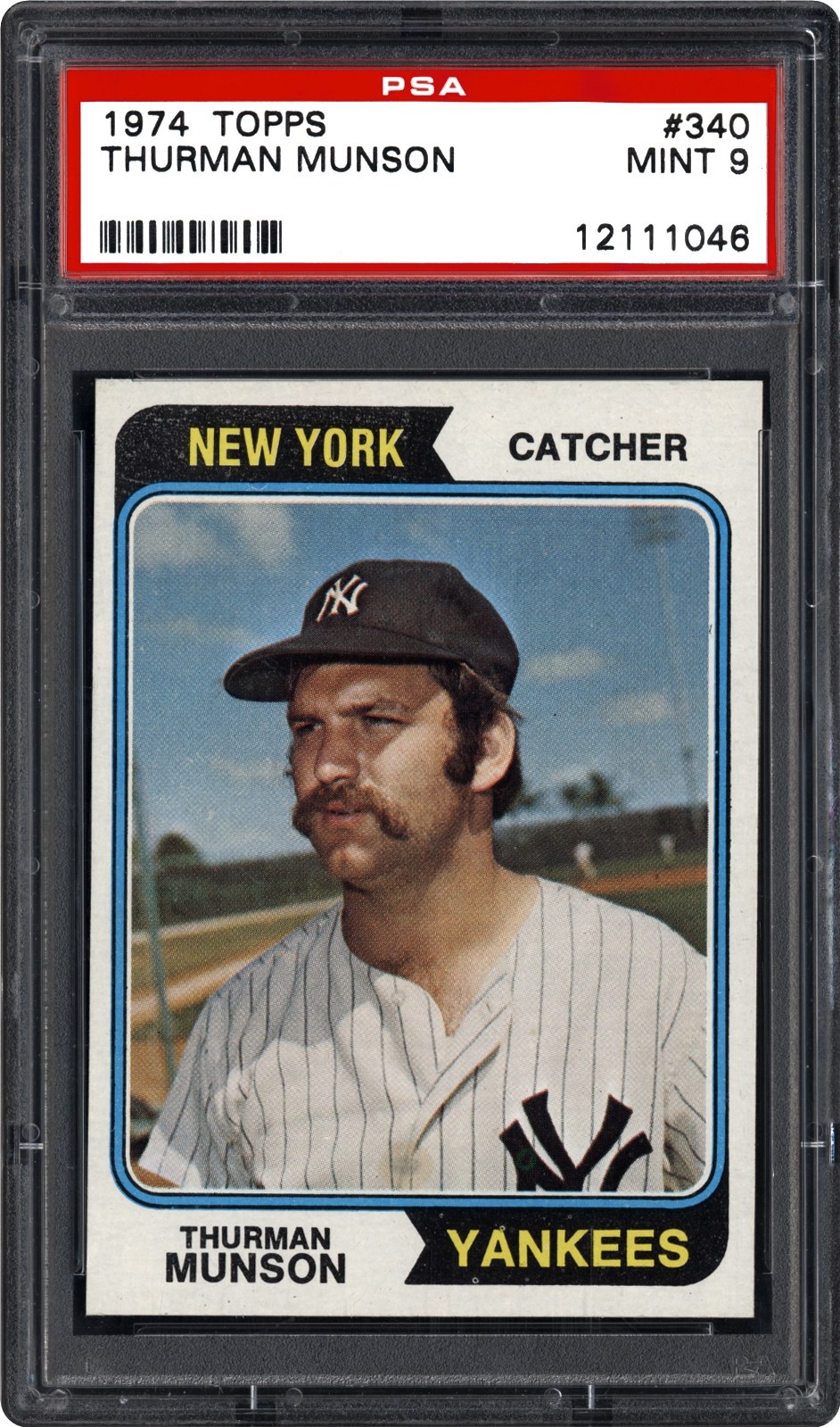 1974 Topps Thurman Munson | PSA CardFacts™