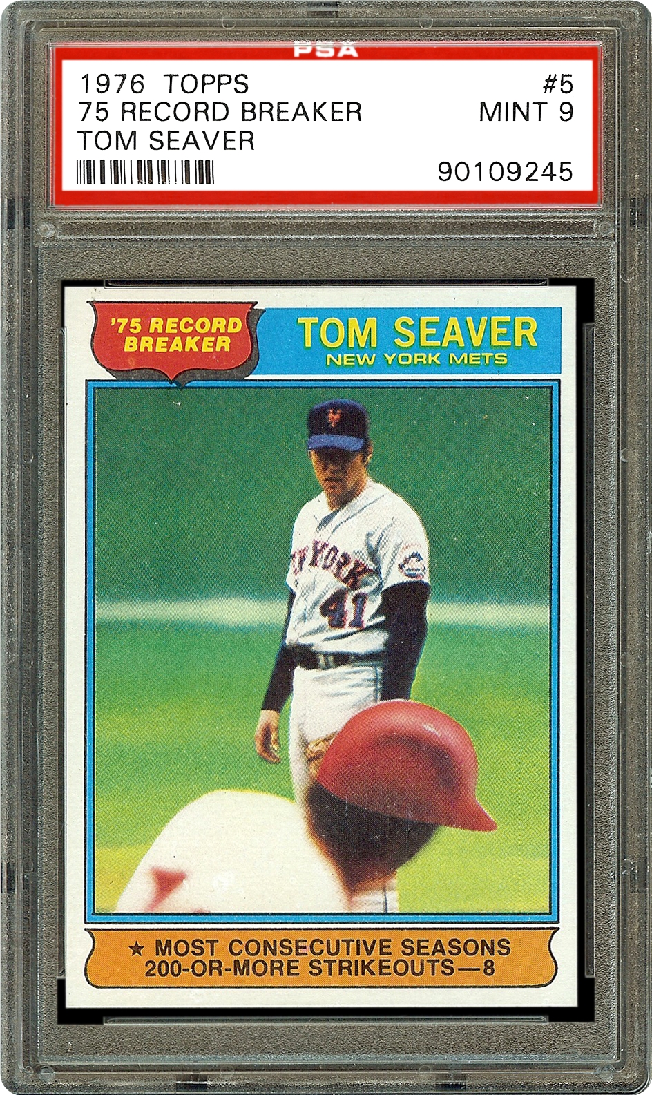 1976 Topps Tom Seaver PSA CardFacts™