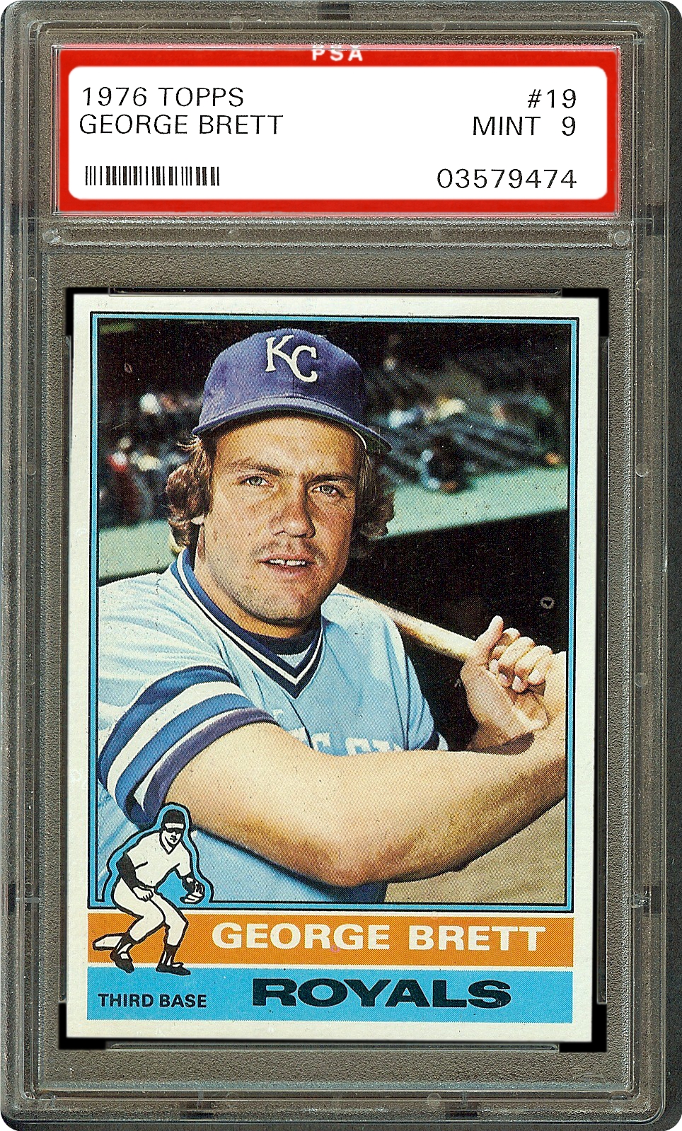 1976 Topps Brett PSA CardFacts™