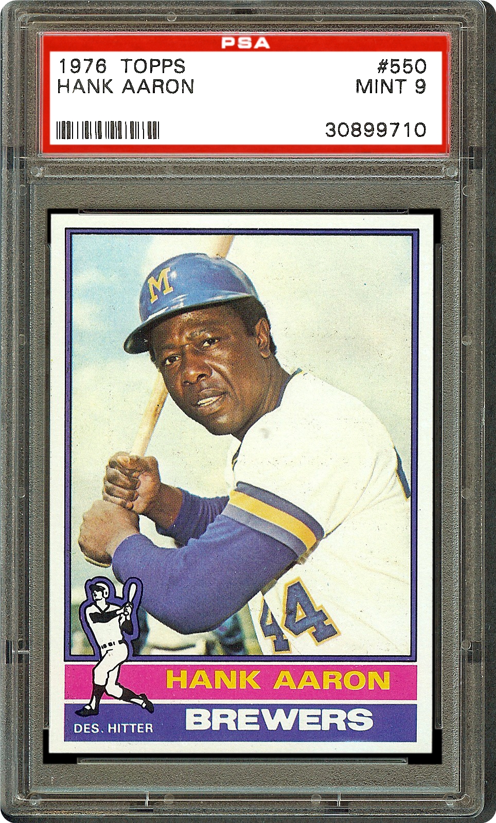 1976 Topps Hank Aaron PSA CardFacts™