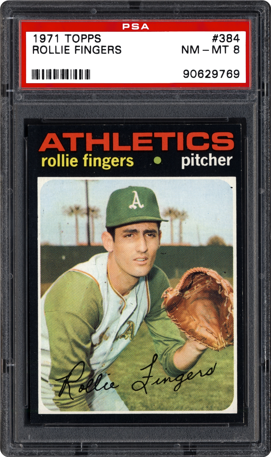 1971 Topps Rollie Fingers PSA CardFacts™