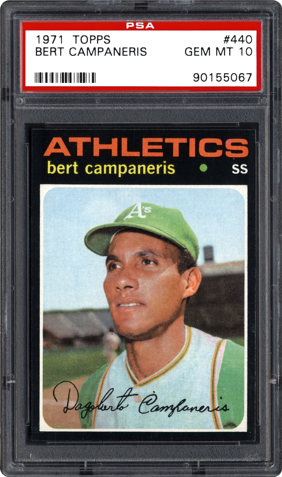 Topps Bert Campaneris Psa Cardfacts