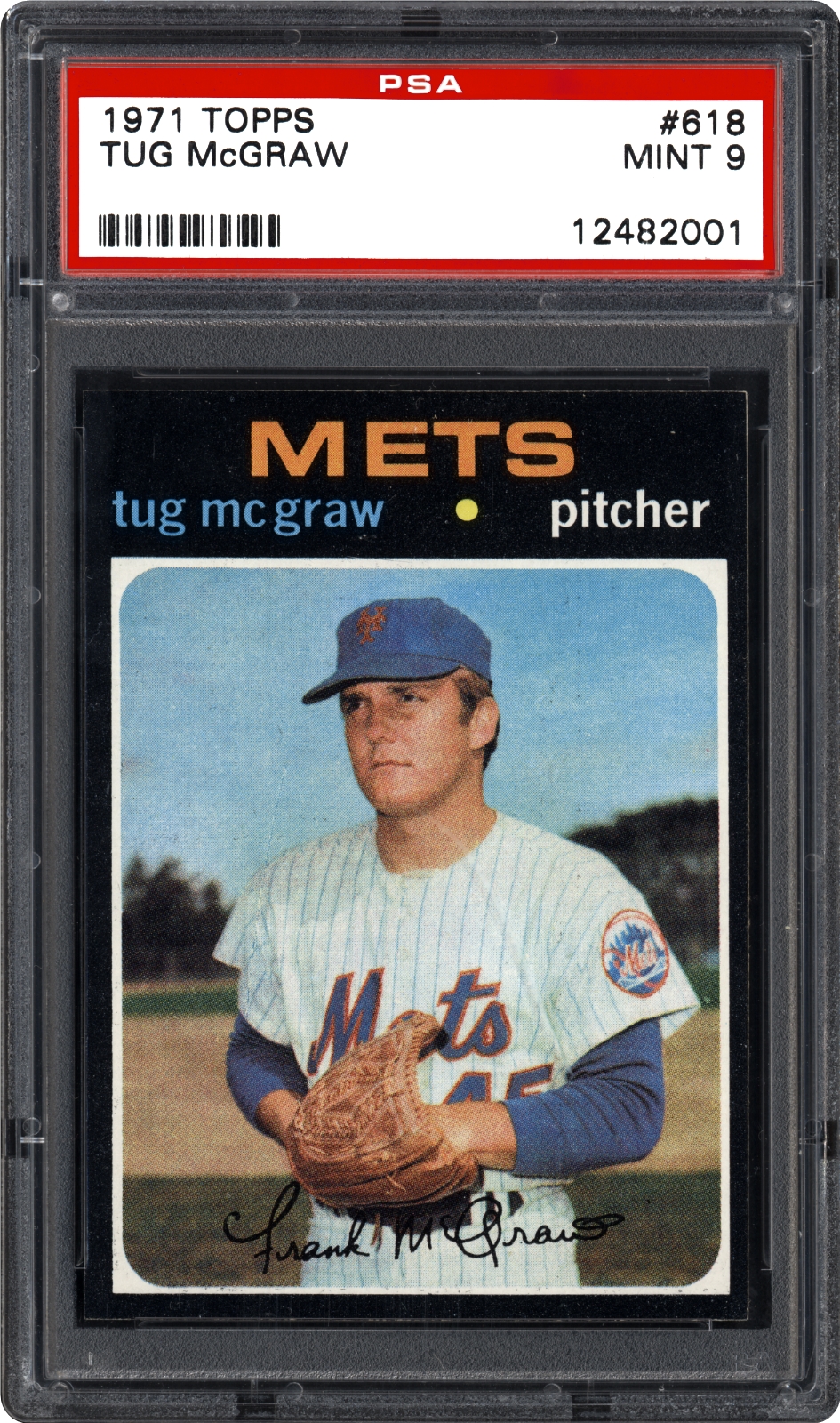 1971 Topps Tug McGraw PSA CardFacts™