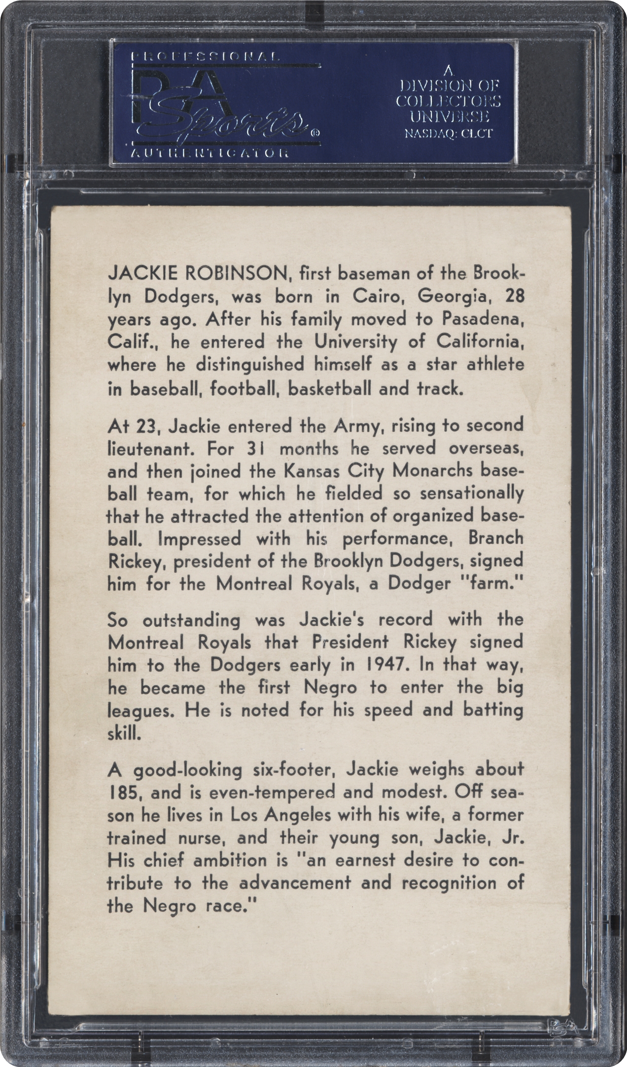 Jackie Robinson Biography Book Summary