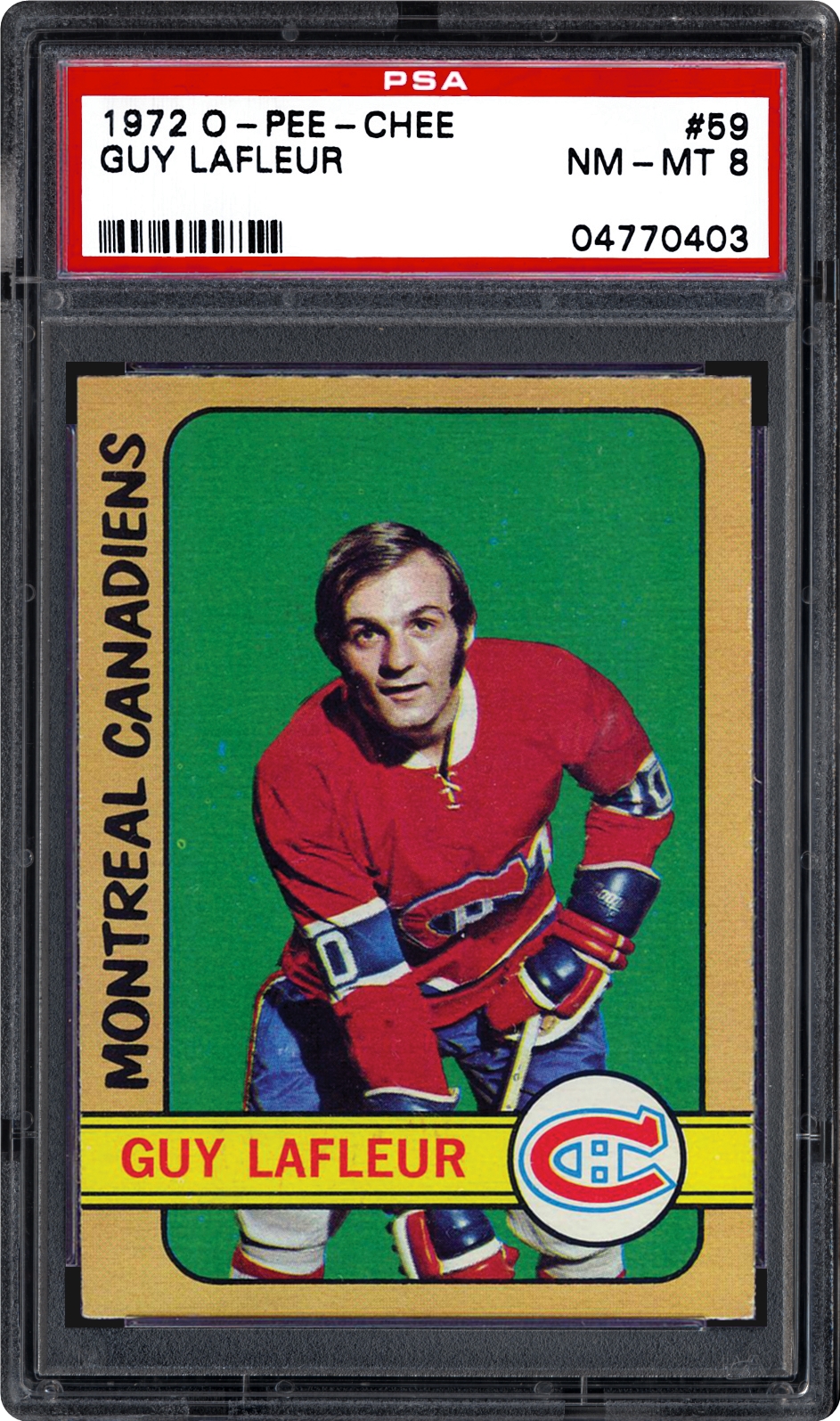 1972 O-Pee-Chee Guy Lafleur | PSA CardFacts™