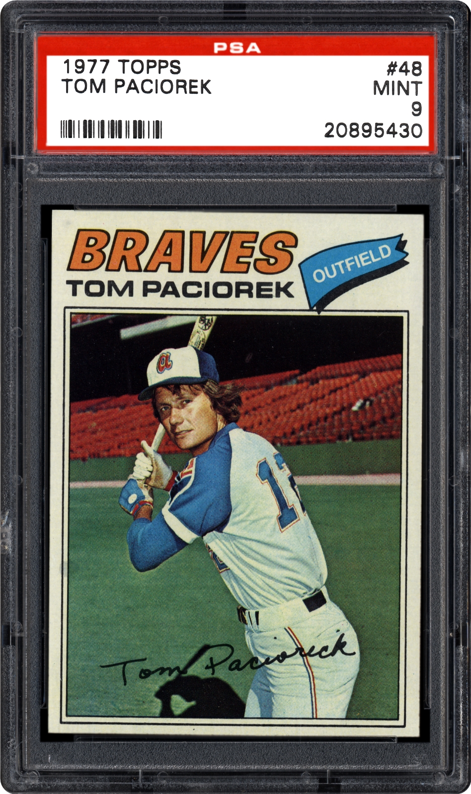 Topps Tom Paciorek Psa Cardfacts