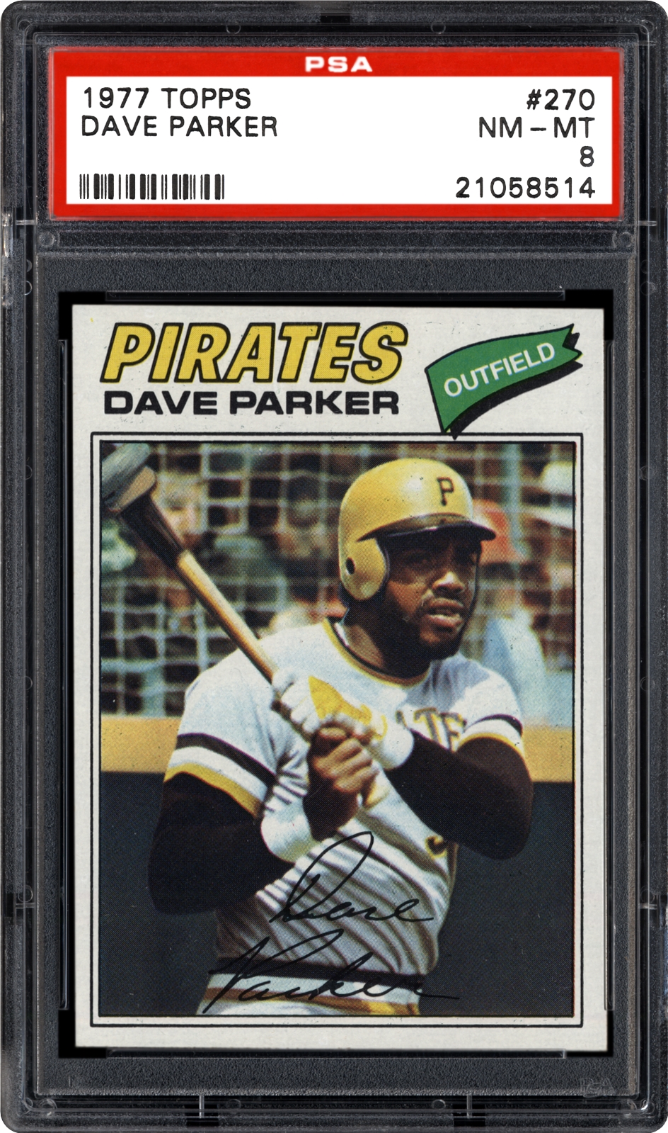 1977 Topps Dave Parker Psa Cardfacts™