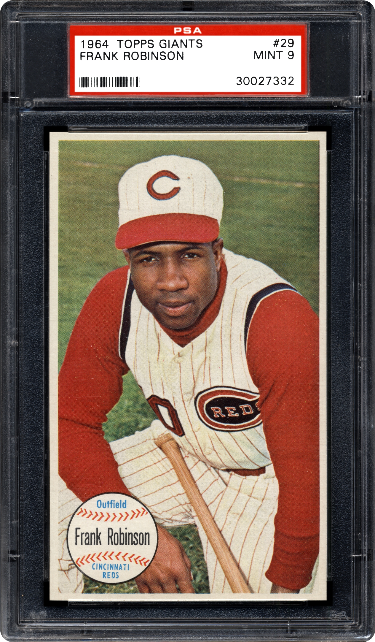 1964 Topps Giants Frank Robinson | PSA CardFacts™