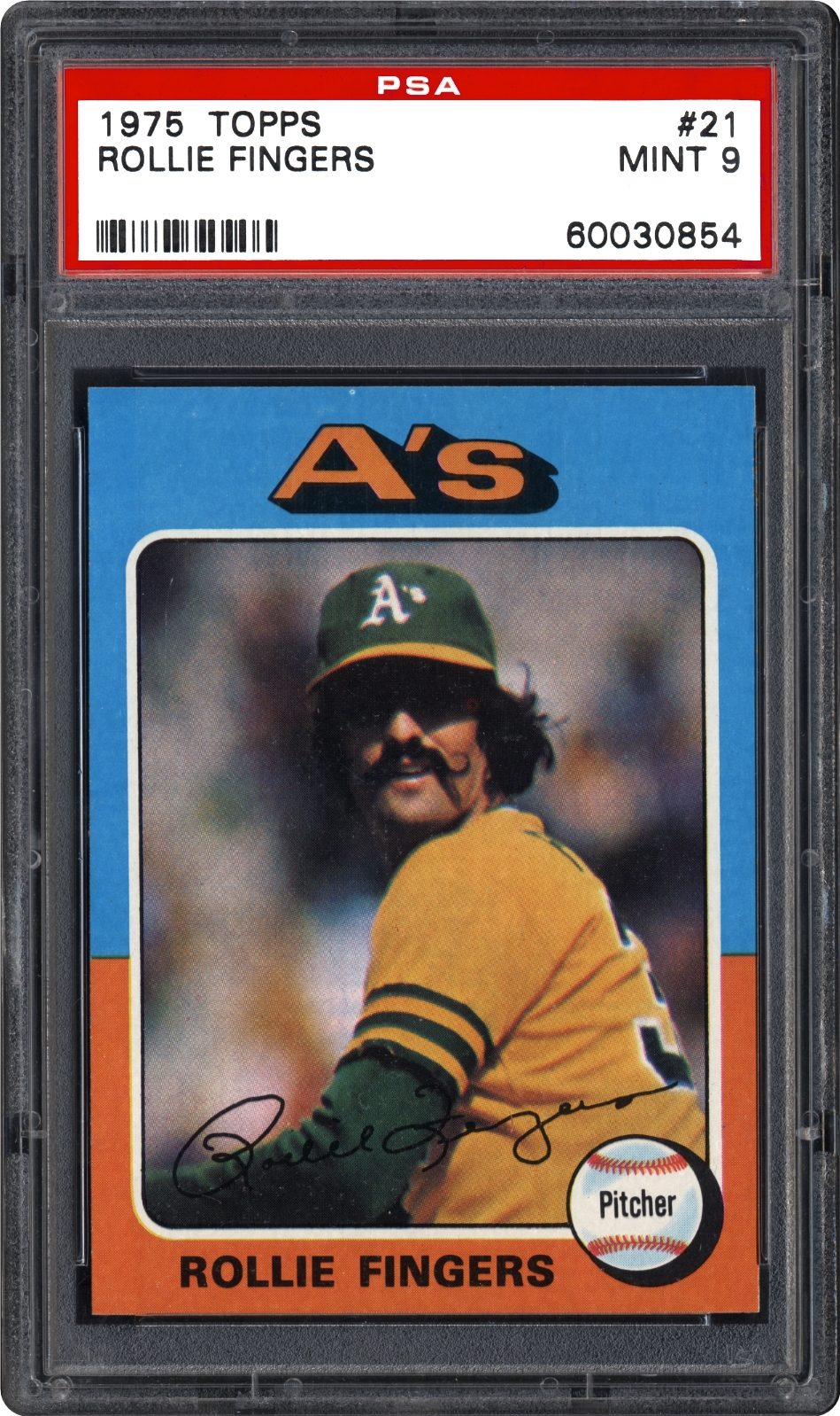 1975 Topps Rollie Fingers PSA CardFacts™