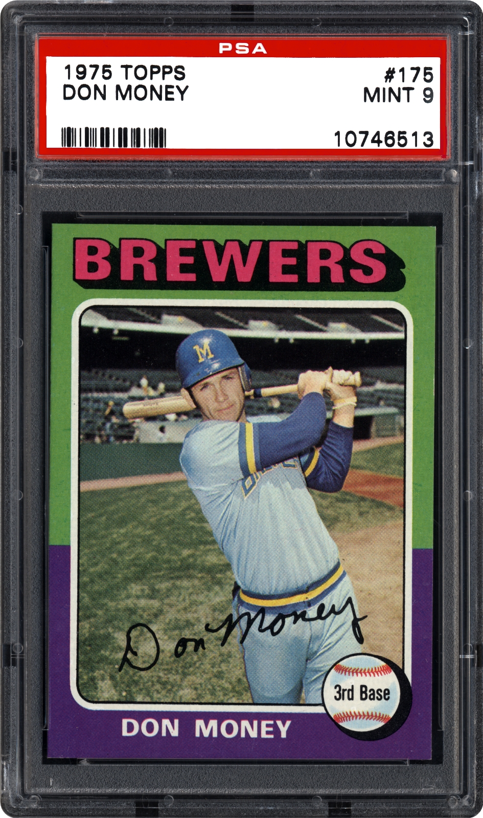 1975 Topps Don Money Psa Cardfacts™