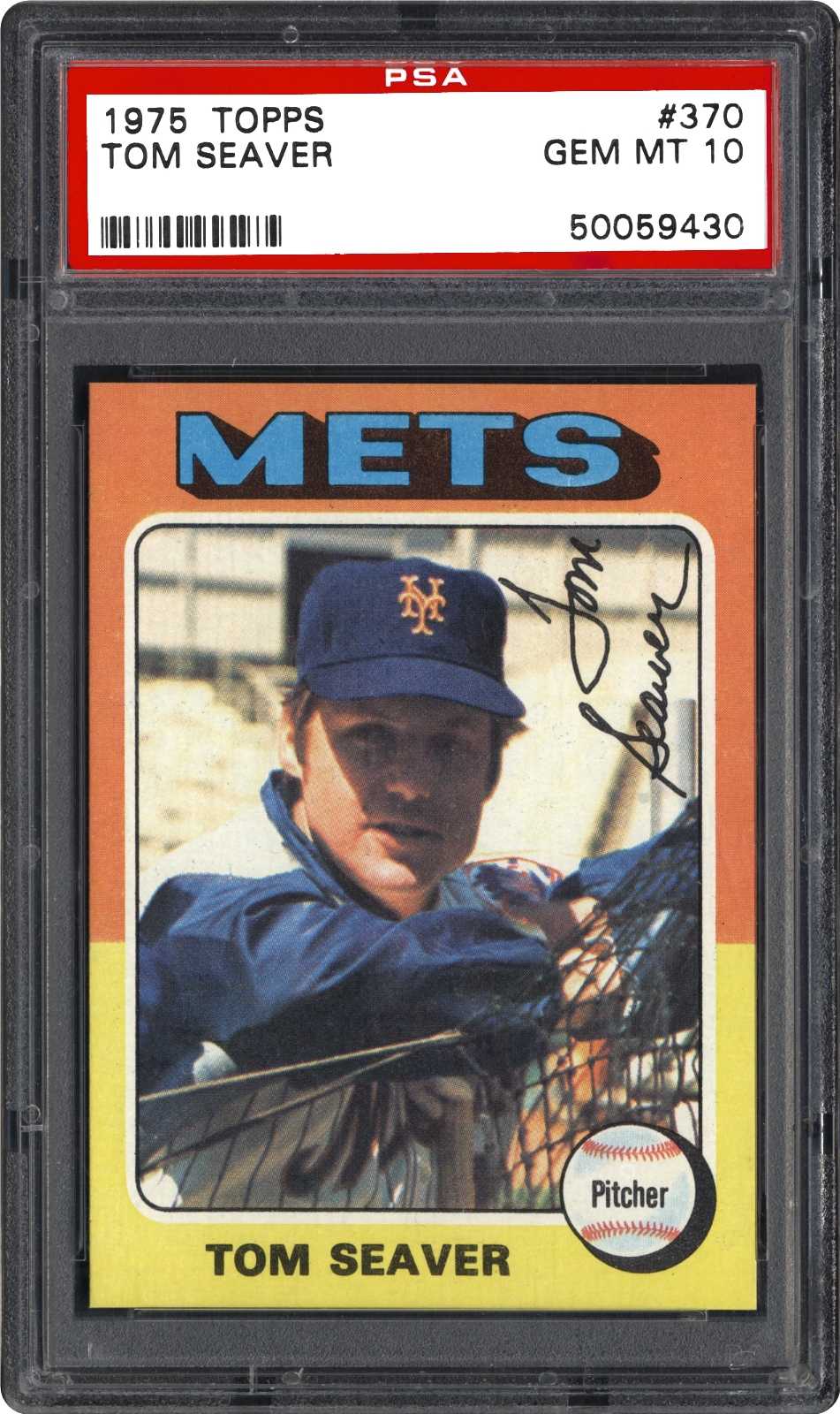 1975 Topps Tom Seaver | PSA CardFacts™