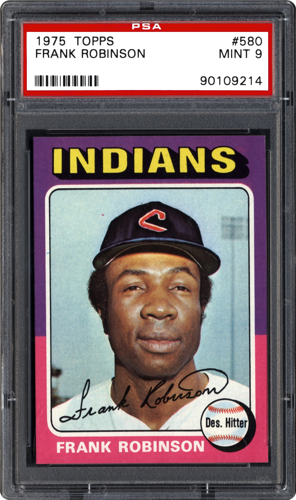 1975 Topps Frank Robinson PSA CardFacts™